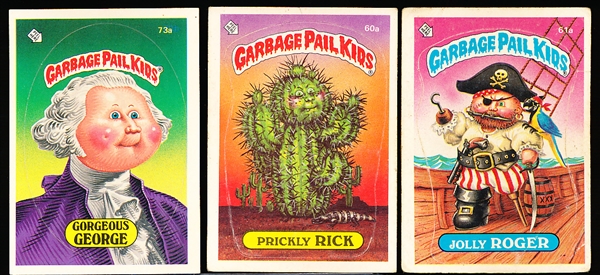 1985 Topps “Garbage Pail Kids Series 2” Non- Sport- 46 Asst. Cards