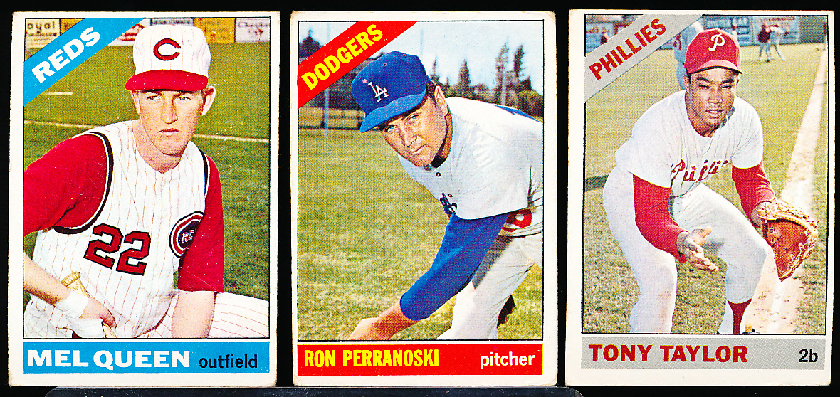 Lot Detail 1966 Topps Bb 3 Diff Hi S