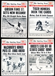 1969 Topps Bb- World Series Set of 8