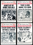 1969 Topps Bb- World Series Set of 8