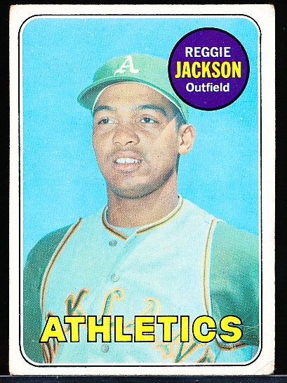 1969 Topps Bb- #260 Reggie Jackson RC