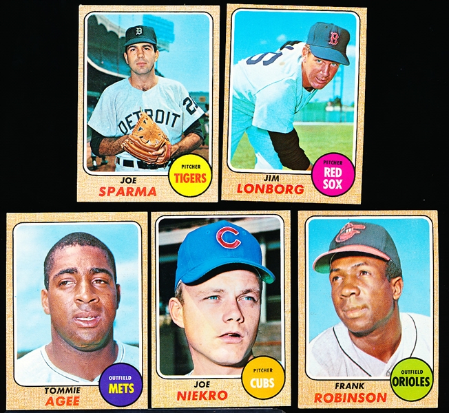 1968 Topps Bb- 5 Diff