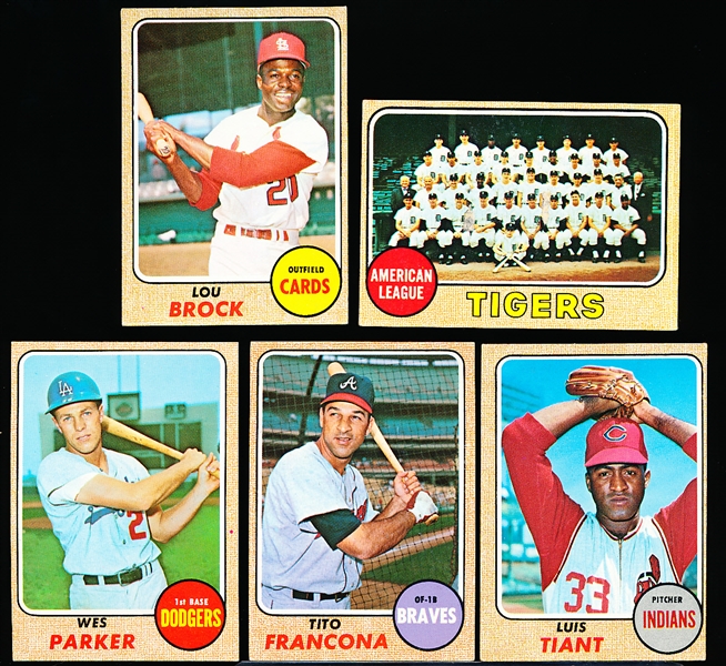 1968 Topps Bb- 5 Diff