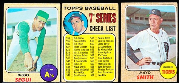 1968 Topps Bb- 49 Diff