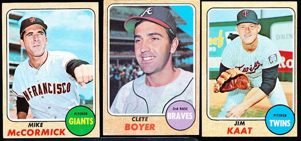 1968 Topps Bb- 20 Diff