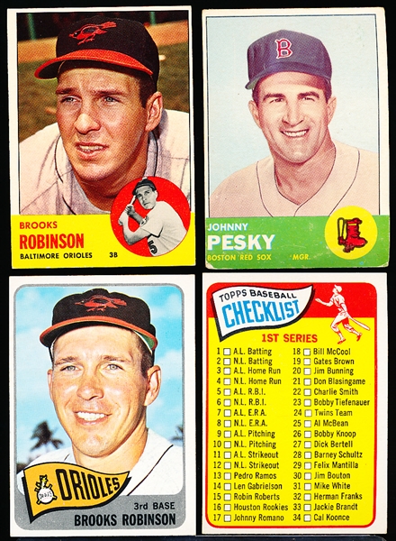 Four Baseball Cards