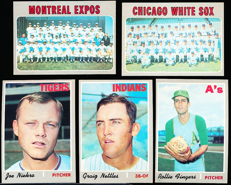 1970 Topps Bb- 5 Diff