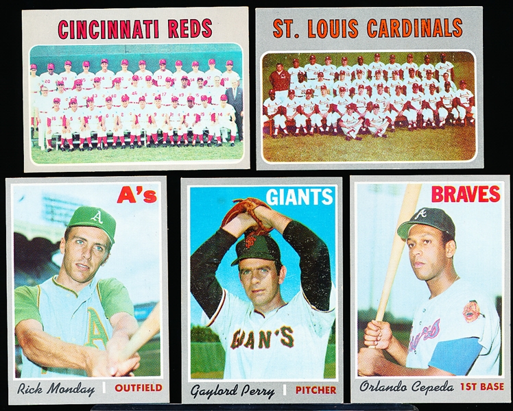 1970 Topps Bb- 5 Diff