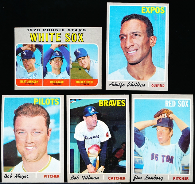 1970 Topps Bb- 5 Diff Hi#’s