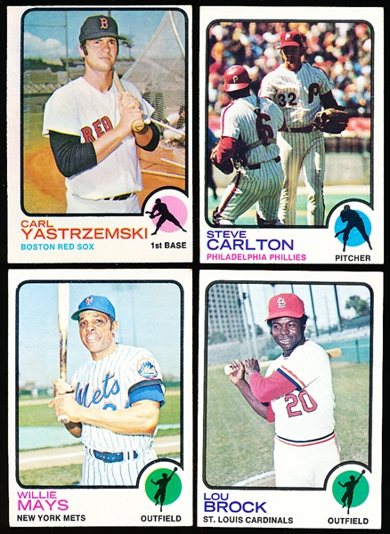 1973 Topps Bb- 4 Diff