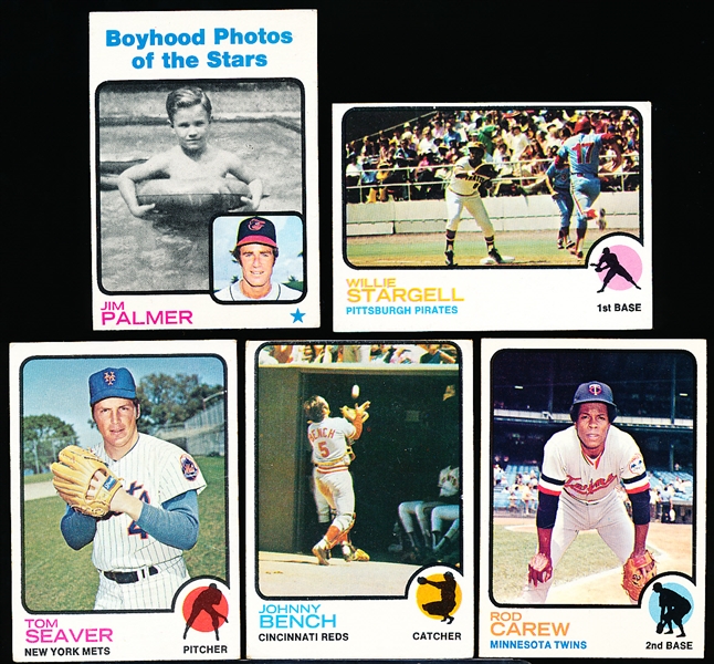 1973 Topps Bb- 5 Diff