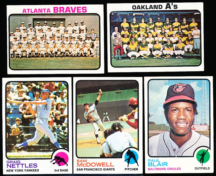 1973 Topps Bb- 25 Diff