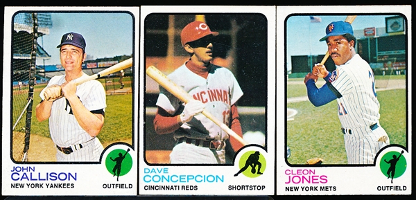 1973 Topps Bb- 20 Diff Hi#’s