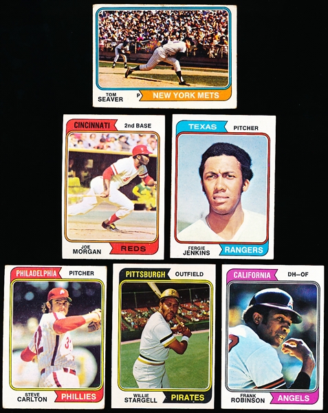 1974 Topps Bb- 6 Diff