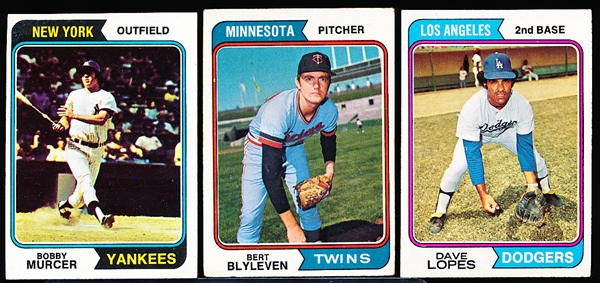 1974 Topps Bb- 65 Diff