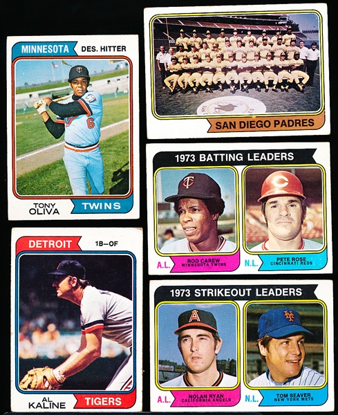 1974 Topps Bb- 65 Diff