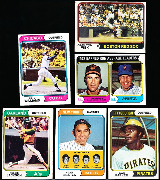 1974 Topps Bb- 6 Diff