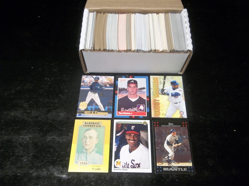 Baseball Star Card Lot- 350 Cards- 1980’s thru 2000’s-