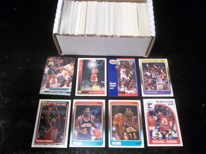 Basketball Star Card Lot- 350 Stars- mostly 1990’s