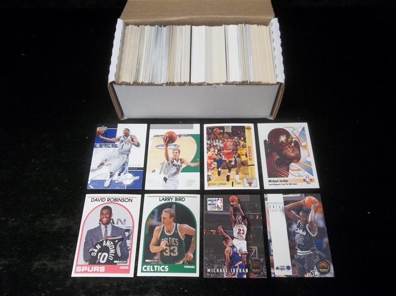 Basketball Star Card Lot 350 Stars- mostly 1990’s