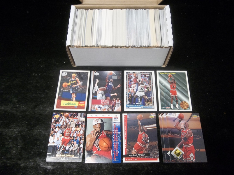 Basketball Star Card Lot 350 Stars-- mostly 1990’s