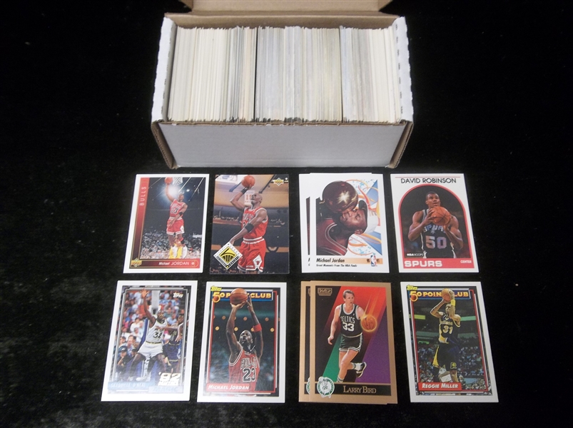 Basketball Star Card Lot 350 Stars- mostly 1990’s