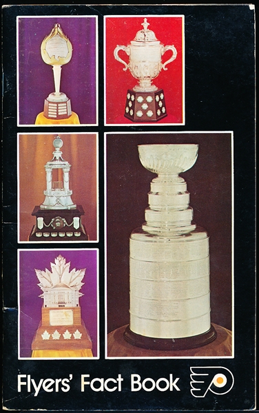 1975-76 Philadelphia Flyers Hockey Media Guide