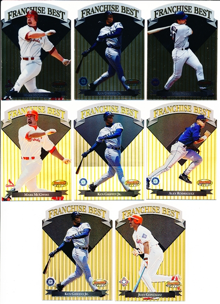 1999 Bowman’s Best Bb- “Franchise Best” Inserts- 17 Asst.