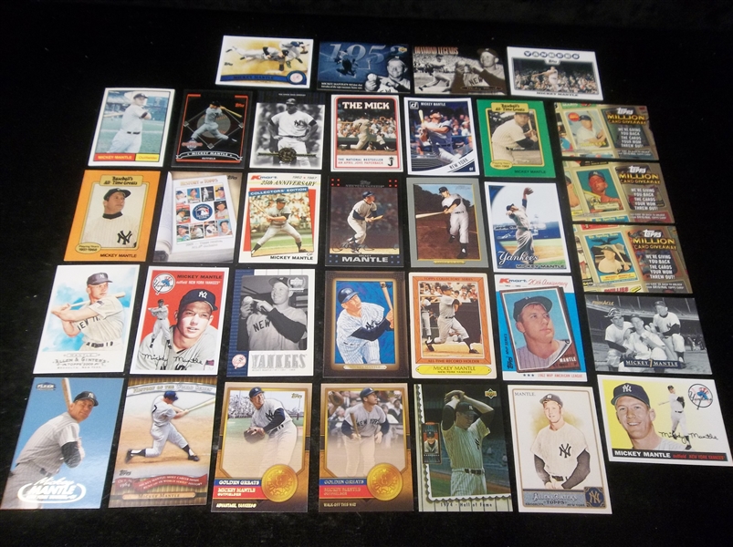 Mickey Mantle- 33 Diff.