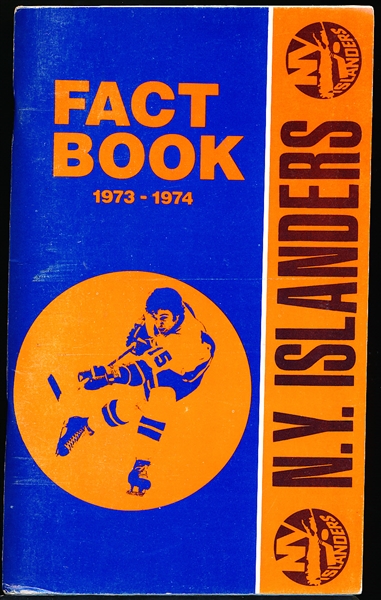 1973-74 New York Islanders NHL Media Guide