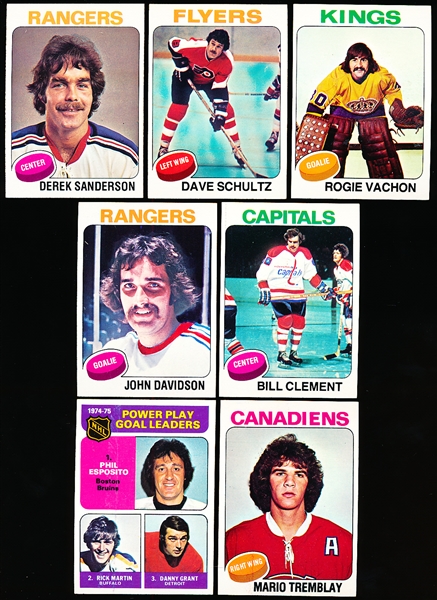 1975-76 Topps Hockey- 220 Diff.