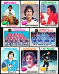 1975-76 Topps Hockey- Approx. 200 Asst.