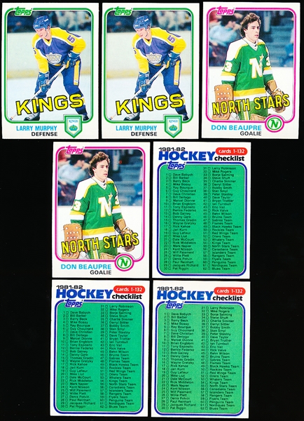 1981-82 Topps Hockey- “West”- 160 Asst.