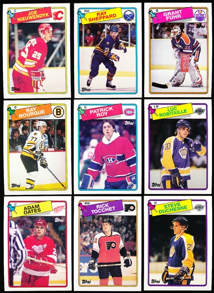 1988-89 Topps Hockey- 113 Asst.