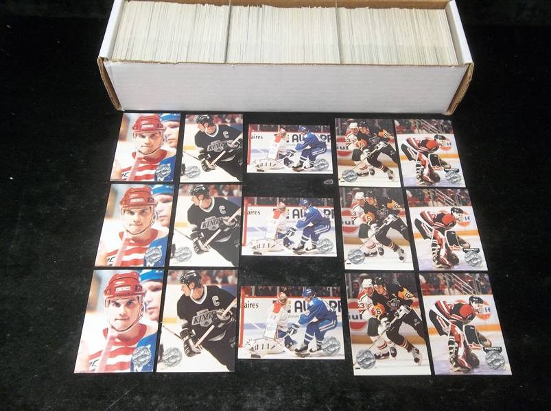 1991-92 Pro Set Platinum Hockey Complete Sets of 300- 3 Sets