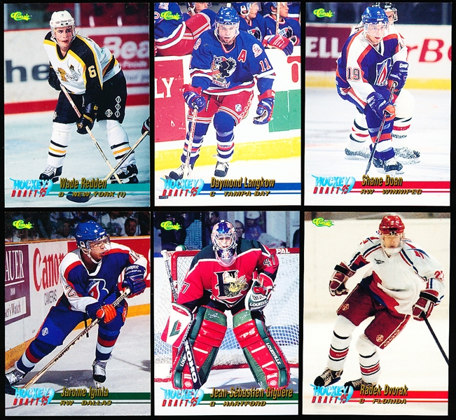 1995 Classic Draft Hockey Complete Sets of 100- 5 Sets