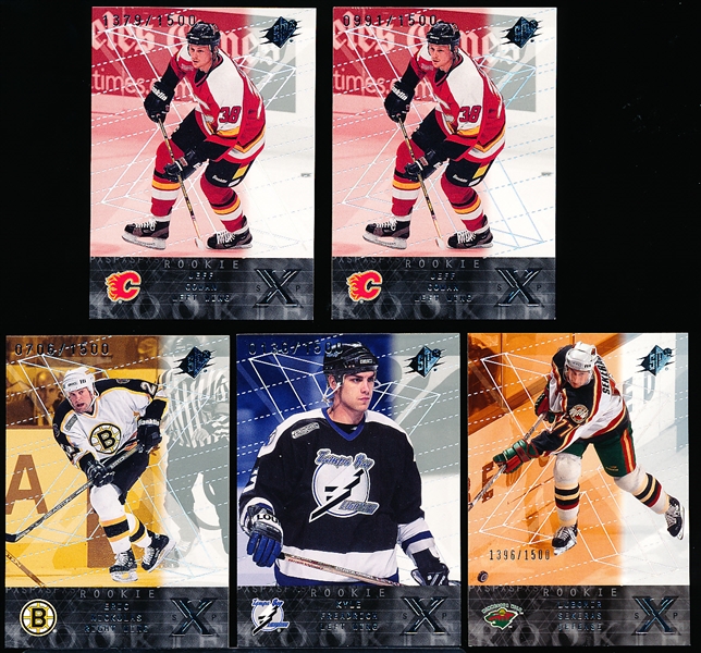 2000-01 SPX Hockey- 5 Cards