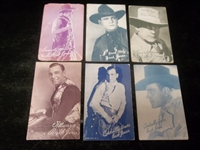 1920’s-30’s Buck Jones Western Salutation Exhibits- 6 Diff.