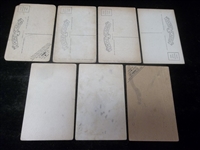 1920’s Blue Tint Western Themed Exhibit Cards- 7 Asst/6 Diff.