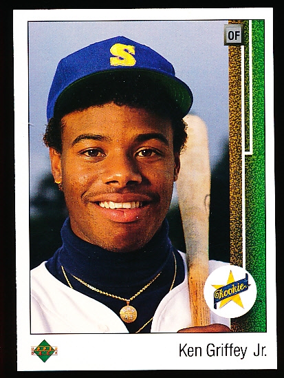 Lot Detail - 1989 Upper Deck Bb- #1 Ken Griffey Jr. Rookie! Mariners