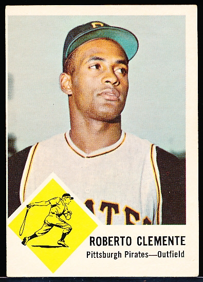 1963 Fleer Baseball- #56 Roberto Clemente, Pirates