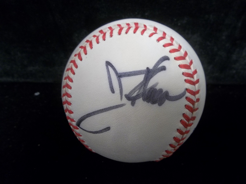 Autographed Jim Thome Official AL Baseball