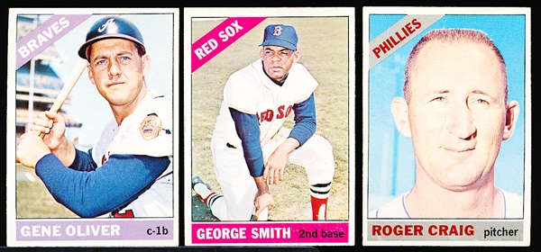 Lot Detail - 1966 Topps Baseball- 3 Diff Hi#’s