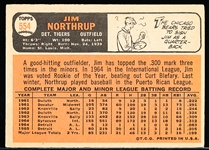 1966 Topps Baseball- #554 Jim Northrup, Tigers- Hi#