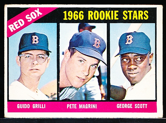 1966 Topps Baseball- #558 George Scott, Red Sox- RC Hi#