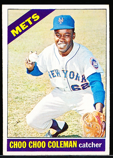 1966 Topps Baseball- #561 Choo Choo Coleman, Mets- HI# SP!