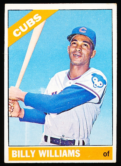 1966 Topps Baseball- #580 Billy Williams, Cubs- Hi#