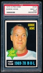 1970-71 O-Pee-Chee Hockey- #238 Gordie Howe All Star 1st Team- PSA Mint 9 (OC)