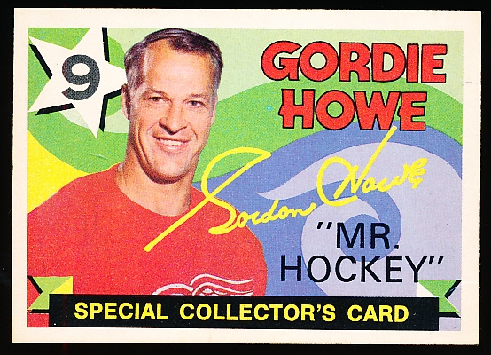 1971-72 O-Pee-Chee Hockey- #262 Gordie Howe “Mr. Hockey”