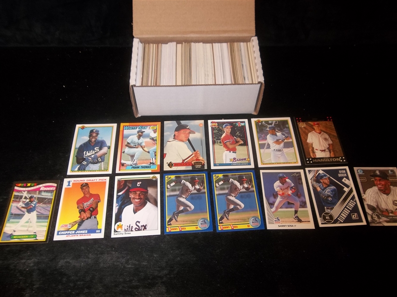 Baseball Star Card Lot- 350 Stars- mostly 1980’s thru 2000’s